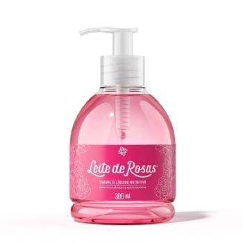 Sabonete Liquido Leite de Rosas 300ML