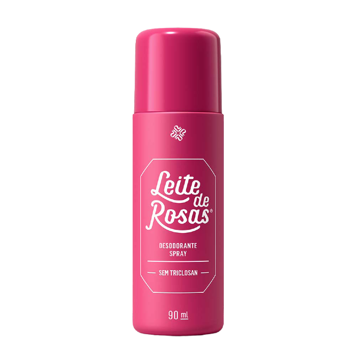 Desodorante Spray Tradicional Leite de Rosas