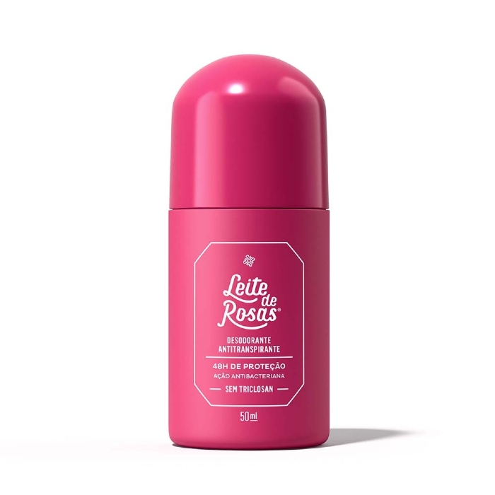 Desodorante Roll on Leite de Rosas 48h Tradicional