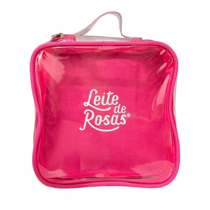 Necessaire Cristal Leite de Rosas