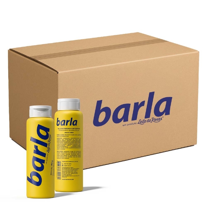 Caixa Talco Barla 80gr com 24 Un
