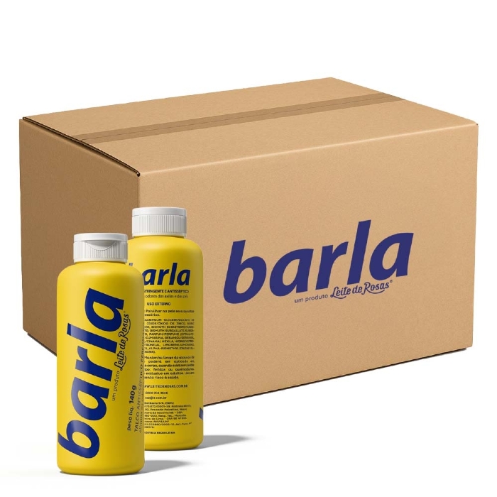 Caixa Talco Barla 140gr com 12 Un