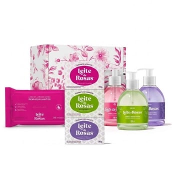 Kit Especial Limpeza Profunda Leite de Rosas