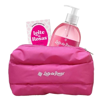 Kit Tradicional com Necessaire Nuvem Leite de Rosas