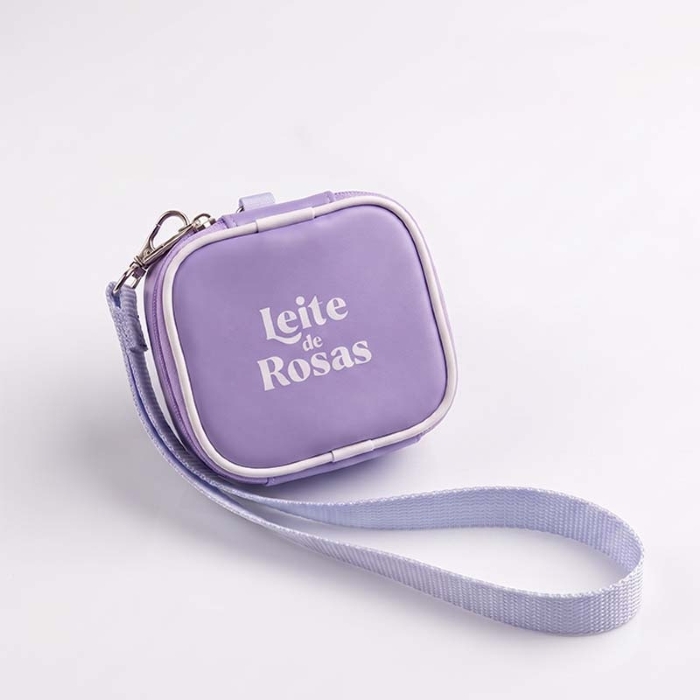 Mini Bag Lilás Leite de Rosas