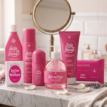 Kit Especial Cuidado Total Leite de Rosas