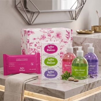 Kit Especial Limpeza Profunda Leite de Rosas