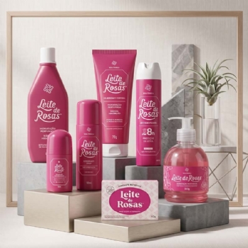 Kit Leite de Rosas 7 Peças