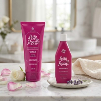 Kit Hidratante e Leite de Rosas Tradicional 100ml